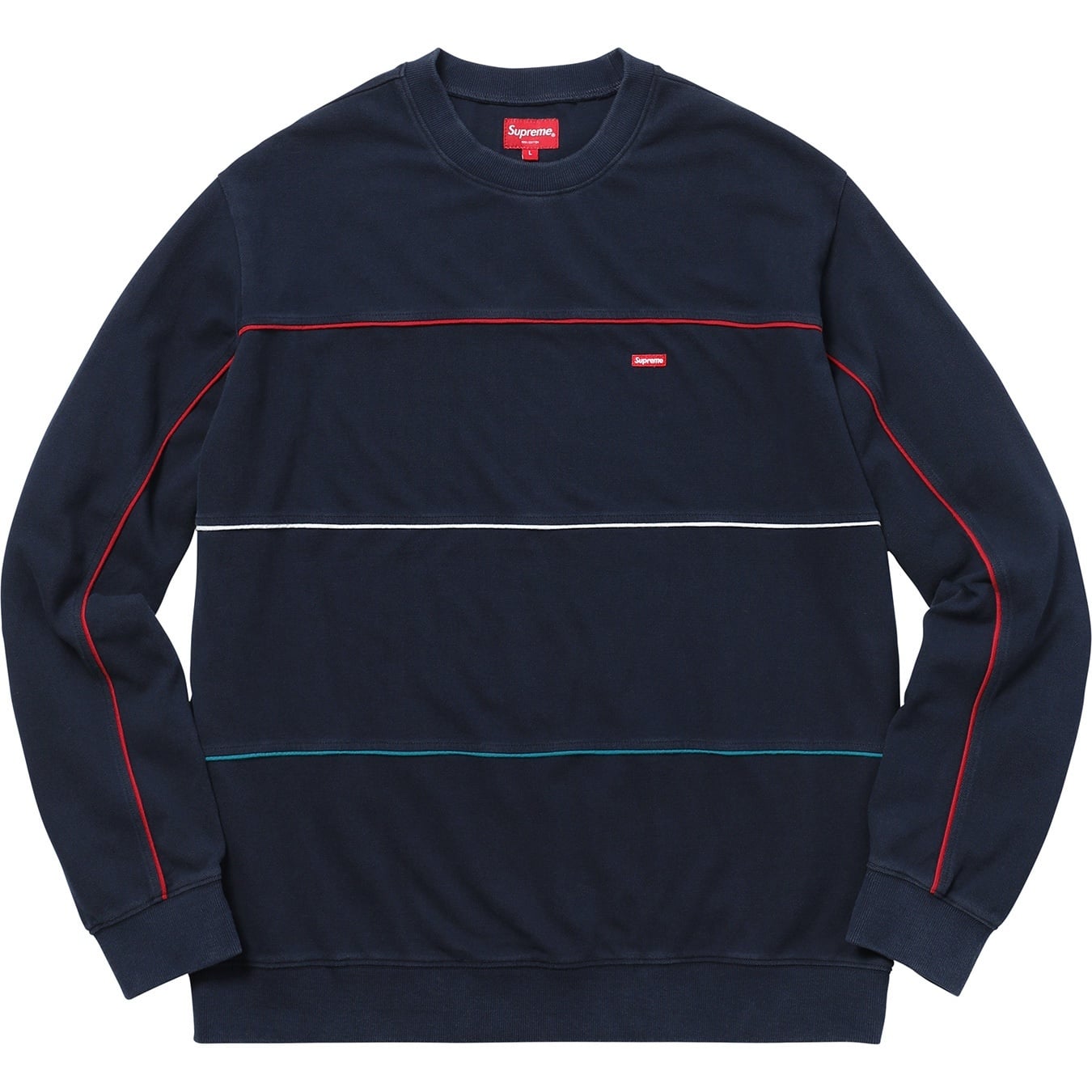 Multicolor Piping Pique Crewneck view 11
